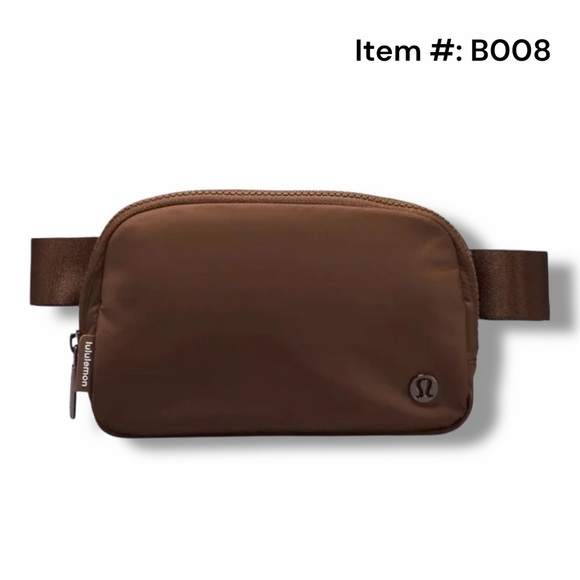 lululemon athletica Handbags - Lululemon Everywhere 1L Crossbody Belt Bag - Java Brown (B008) NWT